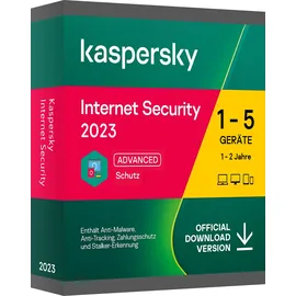 Kaspersky Lab Kaspersky Internet Security 2021 UPG ESD 5 Geräte 2 Jahre DE Win Mac Android iOS