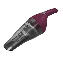 Black & Decker NVC115W, Trocken, Filterung, 630 l/min, Beutellos, Grau, Violett,