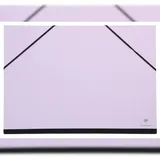 Clairefontaine 10x Zeichenmappe mit Gummizug 37x52 cm - Flieder 144703C