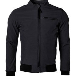 GMS-Moto Metropole, Textiljacke wasserdicht - Schwarz - M