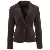 Aniston CASUAL Jackenblazer in dunkelbraun | Gr.: 34