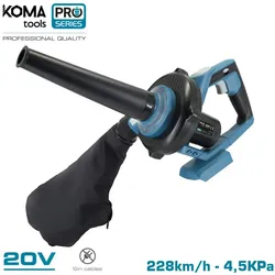 Staubsaugergebläse 20V (ohne Akku oder Ladegerät) 97X93Cm Koma Tools Pro Series Akku