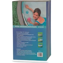Noor Poolvlies 3,5 m grau