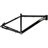 Vielrosse 26-Zoll Mountainbike Rahmen, Straßenfahrrad Neigung Hartschwanz Rahmen, Aluminiumlegierung Fahrradrahmen Kohlenstoffrahmen Fischschwanz Aussteiger Berg Fahrrad Rahmenscheibe (Schwarz)