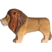 Corvus Wudimals A040451 - Löwe, Lion, handgeschnitzt aus Holz