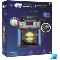 Triunfo Operation Karaoke, Schwarz mit LED-Lichtern (41656)