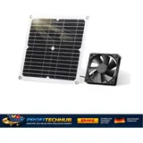 SUNYIMA Solarpanel Fan Kit 12W wetterfest