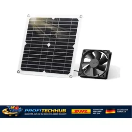 SUNYIMA Solarpanel Fan Kit 12W wetterfest