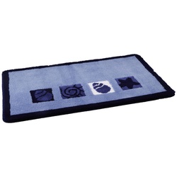 KLEINE WOLKE Badteppich »Beach«, LxBxH: 120x70x2 cm - blau
