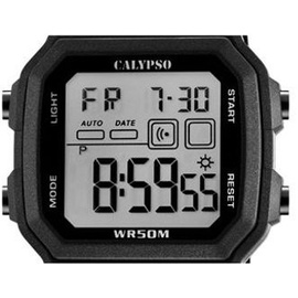 Calypso Herren-Armbanduhr Digital Schwarz