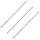 KLASEBO® Rundstange 3er Set Rundstäbe Ø 12mm, Buche roh unbehandelt