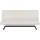 Beliani 3-Sitzer-Schlafsofa, Weiß, Schwarz, Textil, 188x85x93 cm, Wohnzimmer, Sofas - Couches, Schlafsofas