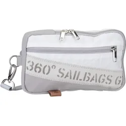360Grad Gürteltasche Nautik Stencil-Weiß/Grau Weiss 