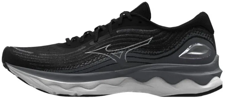 Damen Laufschuhe Mizuno  Wave Skyrise 4 Black/Nimbus Cloud/Quiet Shade  UK 6 - Schwarz