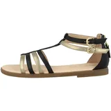 GEOX Karly Sandalen Black / Platinum 38