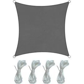 Mobili Rebecca - Rebecca Mobili Sonnendach Sonnenschirm Dunkelgrau Polyethylen Quadrat 3x3