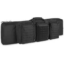 Mil-Tec Rifle Case Double schwarz