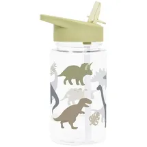 A Little Lovely Company Trinkflasche 450ml(Dinosaurier Hellgrün)
