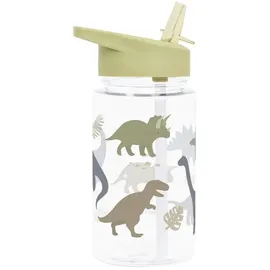 A Little Lovely Company Trinkflasche 450ml(Dinosaurier Hellgrün)