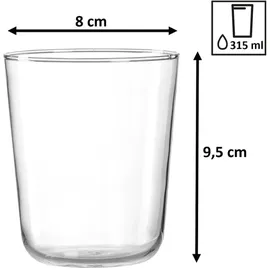 Ritzenhoff & Breker Loa Whiskybecher 0,315 l 6-tlg.