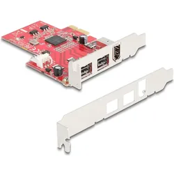 Delock FireWire-Adapter - PCIe 1.1 Low-Profile