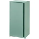 [en.casa] Burlöv Aktenschrank 88 x 40 x 35 cm grün