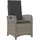 vidaXL Gartensessel 58 x 58 x 0 cm grau 1 St.