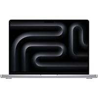 MacBook Pro (14") 2023 CTO, Notebook - silber, M3 Pro 18-Core GPU, MacOS, Englisch International, 36 cm (14.2 Zoll) & 120 Hz Display, 1 TB SSD