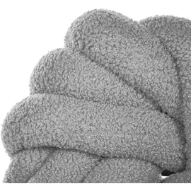 Beliani Akola Dekokissen 31 x 31 cm Grau