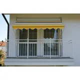 Angerer Klemmmarkise Exklusiv 350 cm gelb/grau