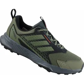 adidas Terrex Tracefinder 2 Herren, Outdoor Wander Spazieren JI4285 - Schwarz/Grün - 45 1/3