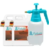 FUTUM 2x2L Zeckenspray / Mückenspray bekämpft Insekten, Eier, Larven ohne Biozide auf Wasserbasis,  Sofortwirkung ohne Flecken  + 2L Sprüher