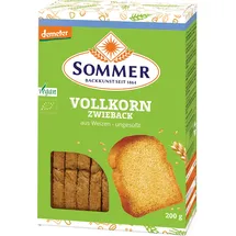 Sommer Vollkorn-Zwieback aus Weizen, demeter