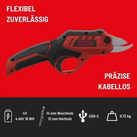 Güde Akku-Astschere GAS 4.0V-4.0 ohne Akku