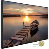 Papermoon Infrarotheizung boot in Wasser«, Matt-Effekt - bunt