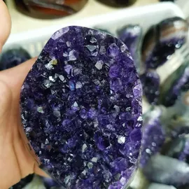 luxuskollektion Amethyst-Kristall-Cluster 2.2lbs Natürliches