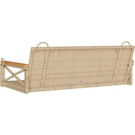 vidaXL Hängebank 109 x 62 x 40 cm Beige