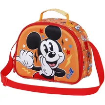 Disney Micky Maus Whisper-3D Frühstückstasche, Blau