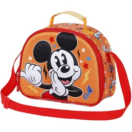 Disney Micky Maus Whisper-3D Frühstückstasche, Blau