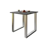 VCM Esstisch ¦ weiß ¦ Maße (cm): B: 80 H: 76