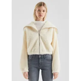 QS Teddyjacke - creme - XXL