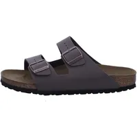 Birkenstock Arizona Birko-Flor Nubuk schmal mocca 45