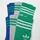 adidas 3 Stripes Crew Socken 6er Pack Grau 22-24