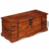 vidaXL Truhe Massivholz