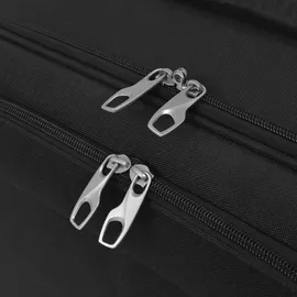 vidaXL Pilottrolley 2-Rollen Cabin 24 cm / 39 cm / schwarz