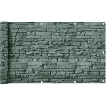 Estexo Balkonverkleidung 75 x 600 cm Schieferoptik PVC