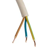 wasköning + walter Mantelleitung NYM-J 3x1,5 PVC-Mantelleitung, Ring, 100m