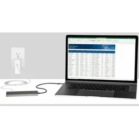 Startech StarTech.com USB-C Multiport Adapter - USB-C auf 4K 60Hz HDMI 2.0, 100W Power Delivery Pass-Through, SD/MicroSD, 2 Port USB 3.0 Hub, GbE - USB-C Mini Dock - 30cm langes Kabel (DKT30CHSDPD1)