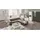 Hom ́in Hom`in CAMRON 330x209x50 cm, braun-grau/weiß
