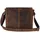 GREENBURRY Vintage Messenger Umhängetasche Leder 33 cm brown
